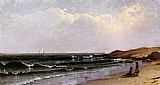 Famous Seashore Paintings - Children at the Seashore